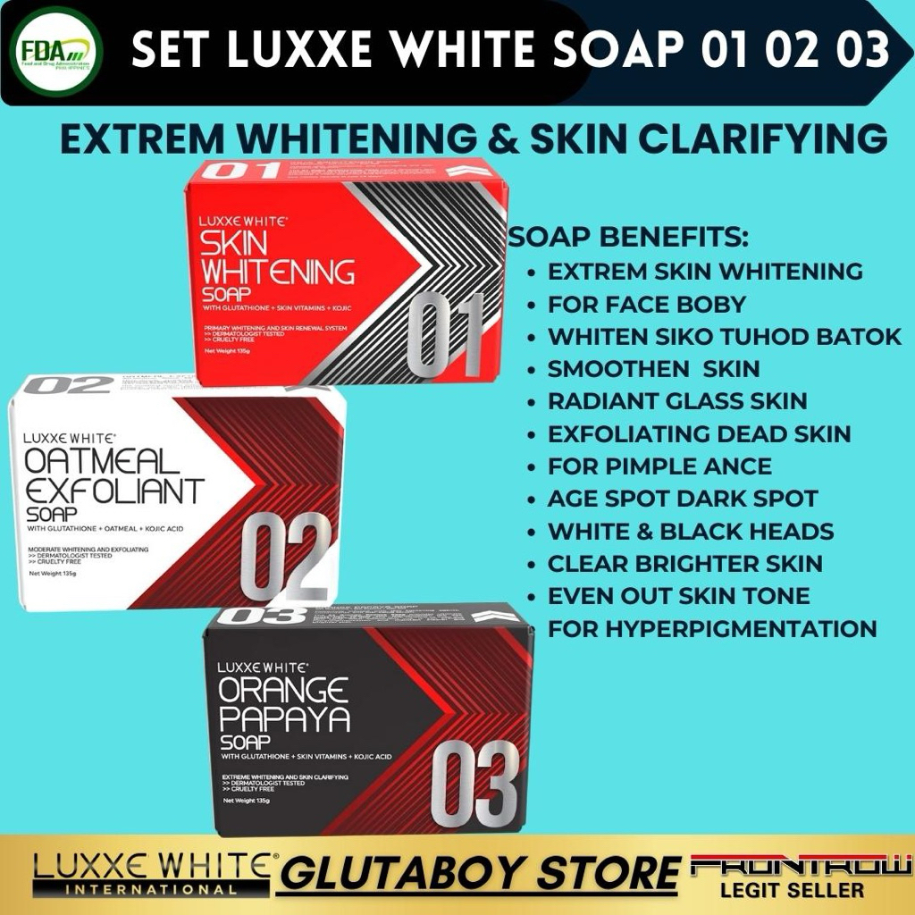 Glutaboy Luxxe White Licensed , Online Shop | Shopee Philippines