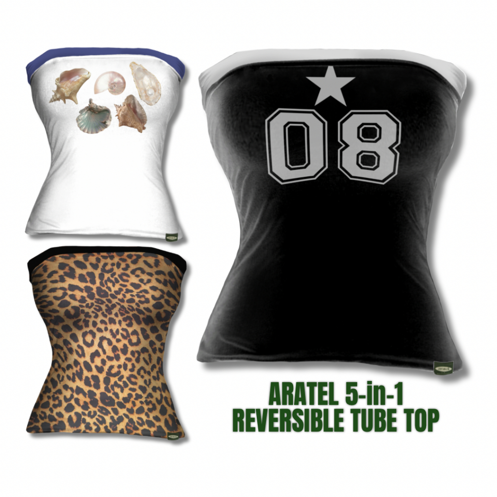 ARATEL [OFFICIAL] B&W 5-in-1 Reversible Tube/Skirt (Double-lining ...