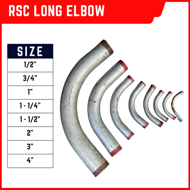 RSC LONG ELBOW conduit | Shopee Philippines