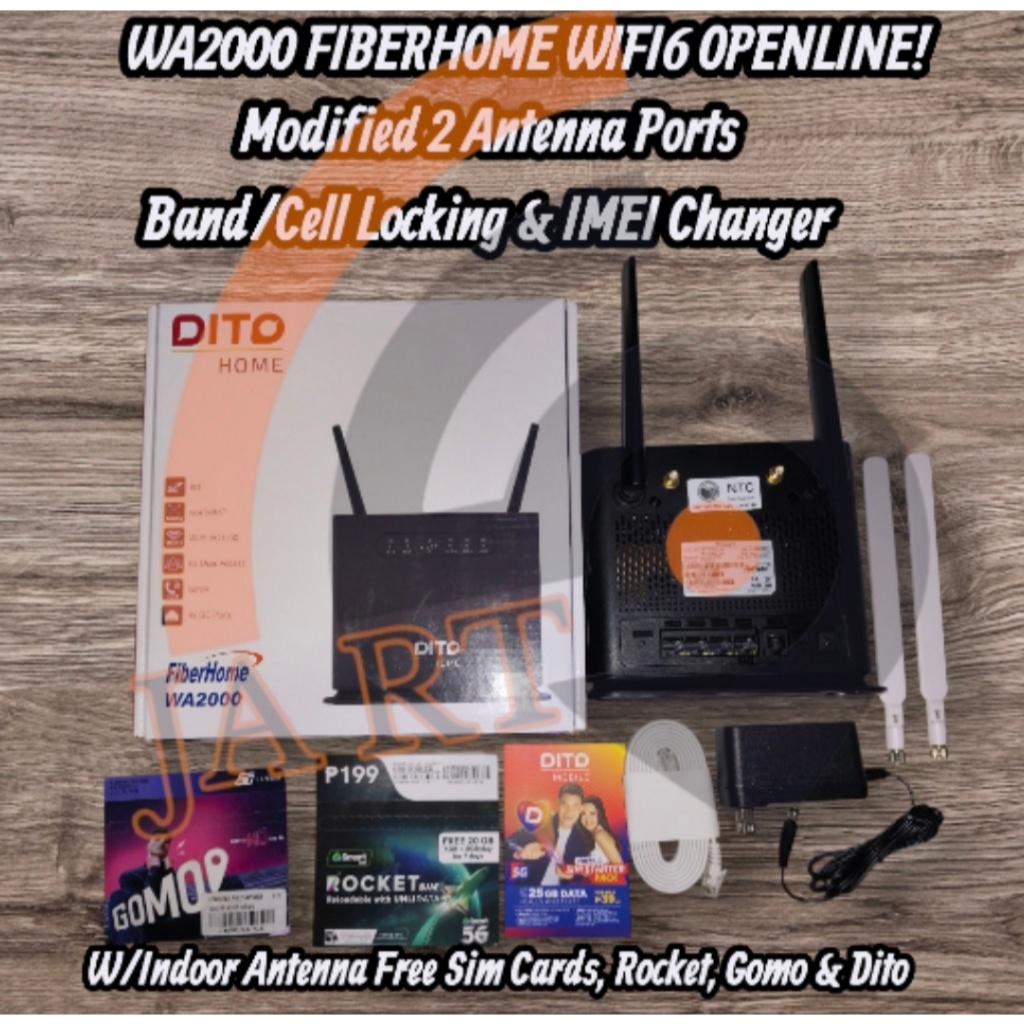 WA2000 4G/5G WIFI-6 OPENLINE | Shopee Philippines