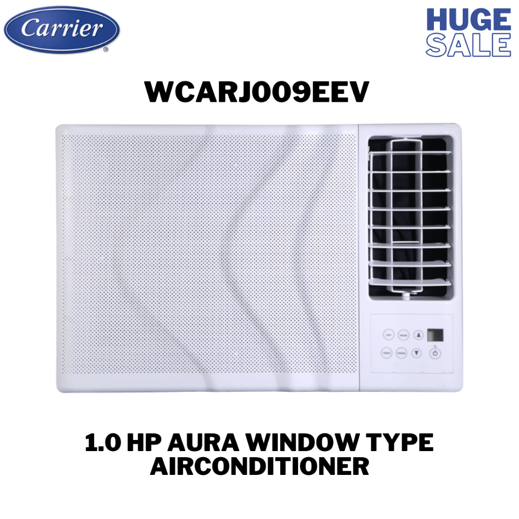 Carrier FULL INVERTER AURA WCARJ009EEV 1.0 HP Window Type ...