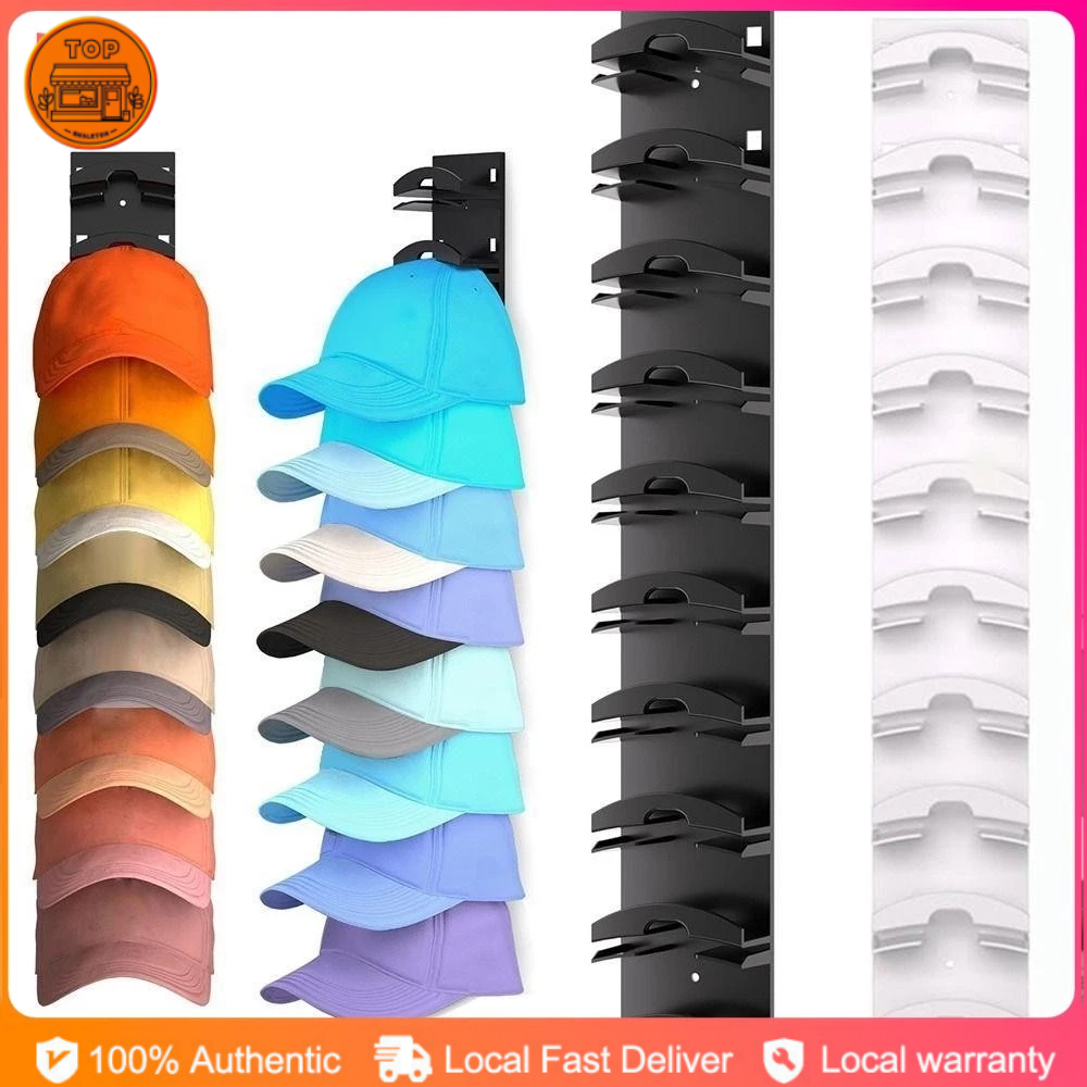 Baseball Cap Organizer Space Saving Plastic Hat Organizer Hat Closet ...