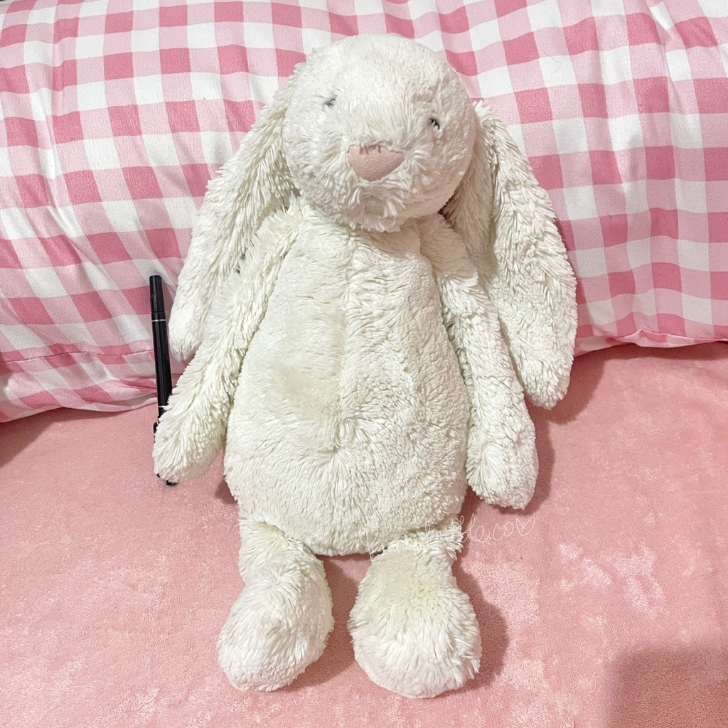 Large Jellycat London Bashful Bunny White | Shopee Philippines