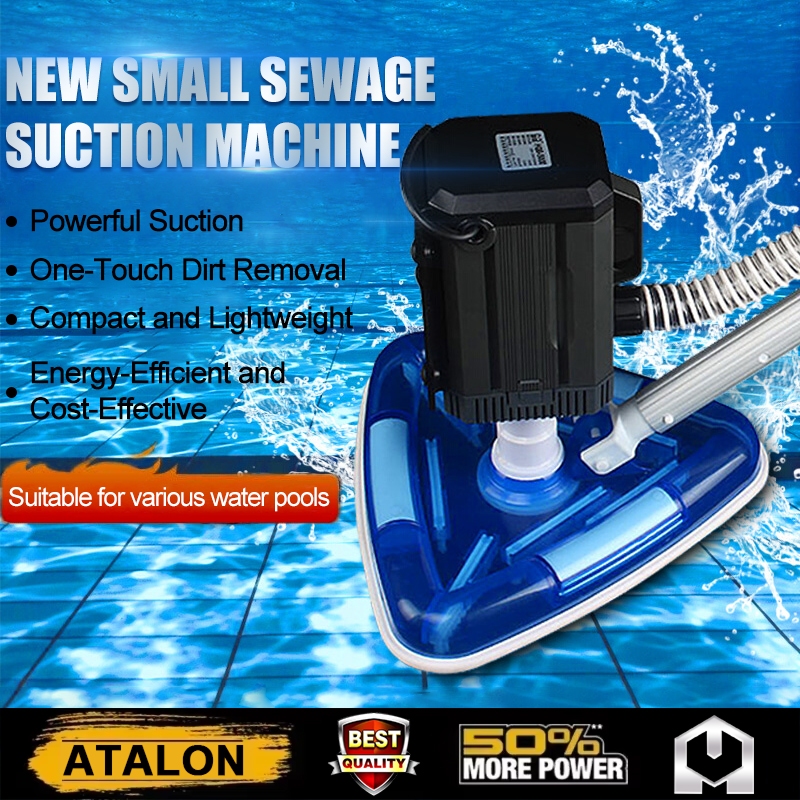 Pool vacuum cleaner, underwater cleaning vacuum pump, fish manure ...