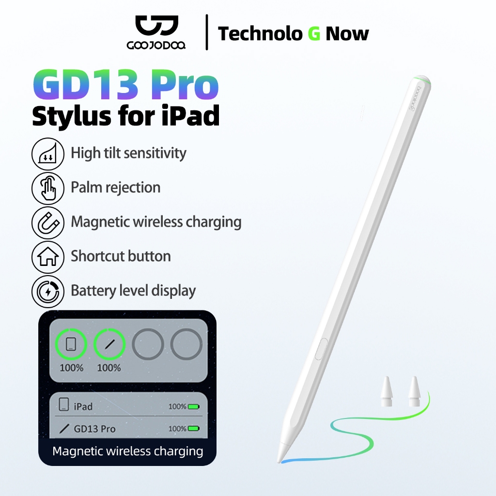 Palm Rejection Apple Pencil For Ipad 6th Gen MoKo Stylus Pen For