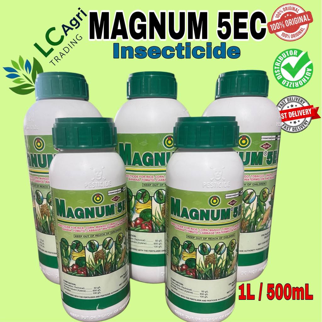 MAGNUM 5EC Insecticide 1 Liter Cypermethrin | Shopee Philippines