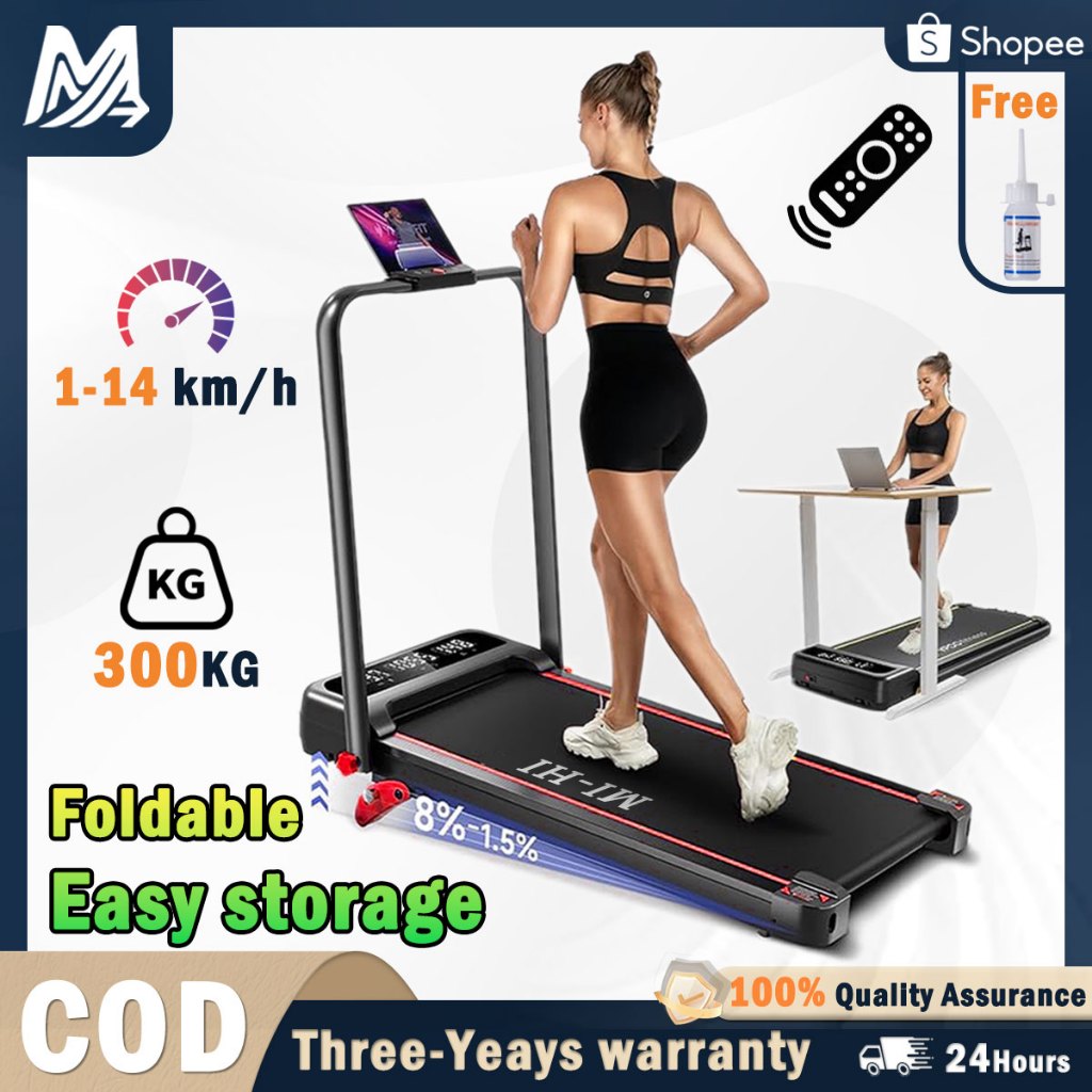 Exercise Machine Home Exercise Treadmill Amucolo HP Steel Folding