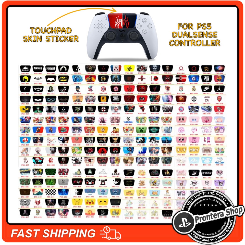 Sony PS5 PS 5 Playstation 5 DualSense Controller Touchpad Skin ...