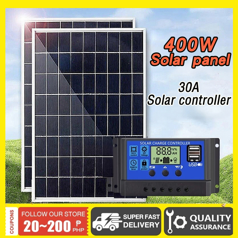 Solar Panel 300W/400W Household Charging Panel Monocrystalline Silicon ...