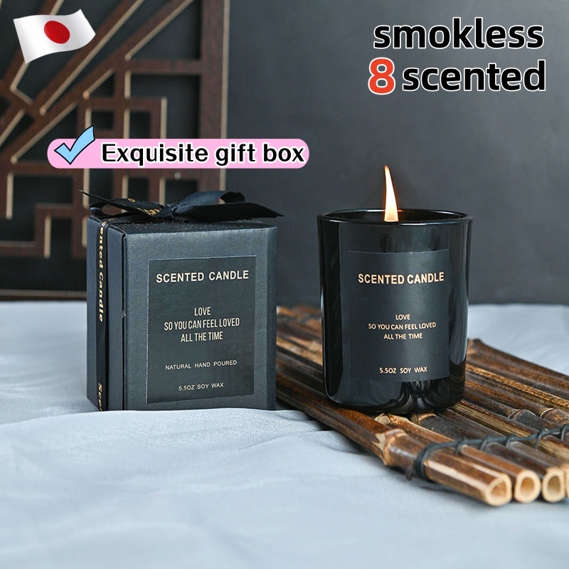 Scented Candle Gift Set Souvenir Home Fragrance Soy Wax Candle ...