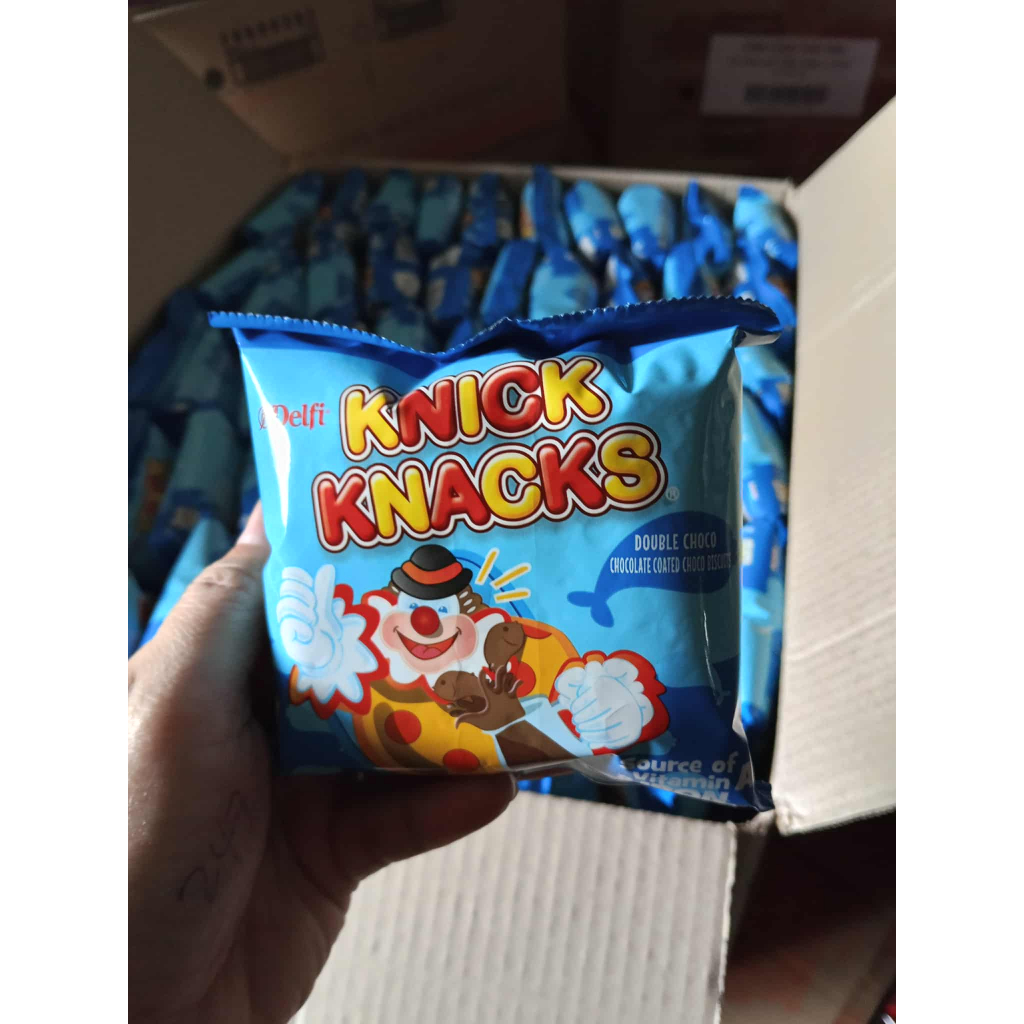 Knick knacks Coated Double Choco Biscuits (21g) | Shopee Philippines
