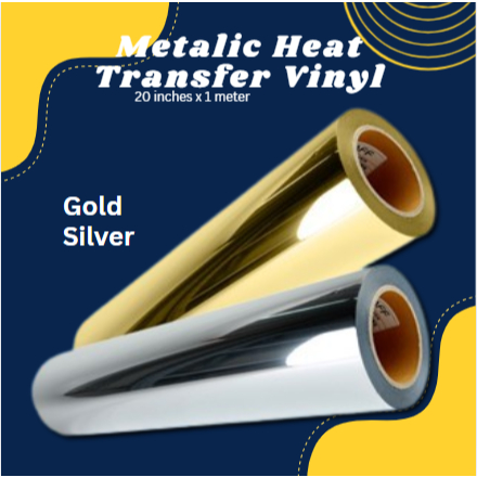 Metallic Heat Transfer Vinyl by Quaff CDN – 20