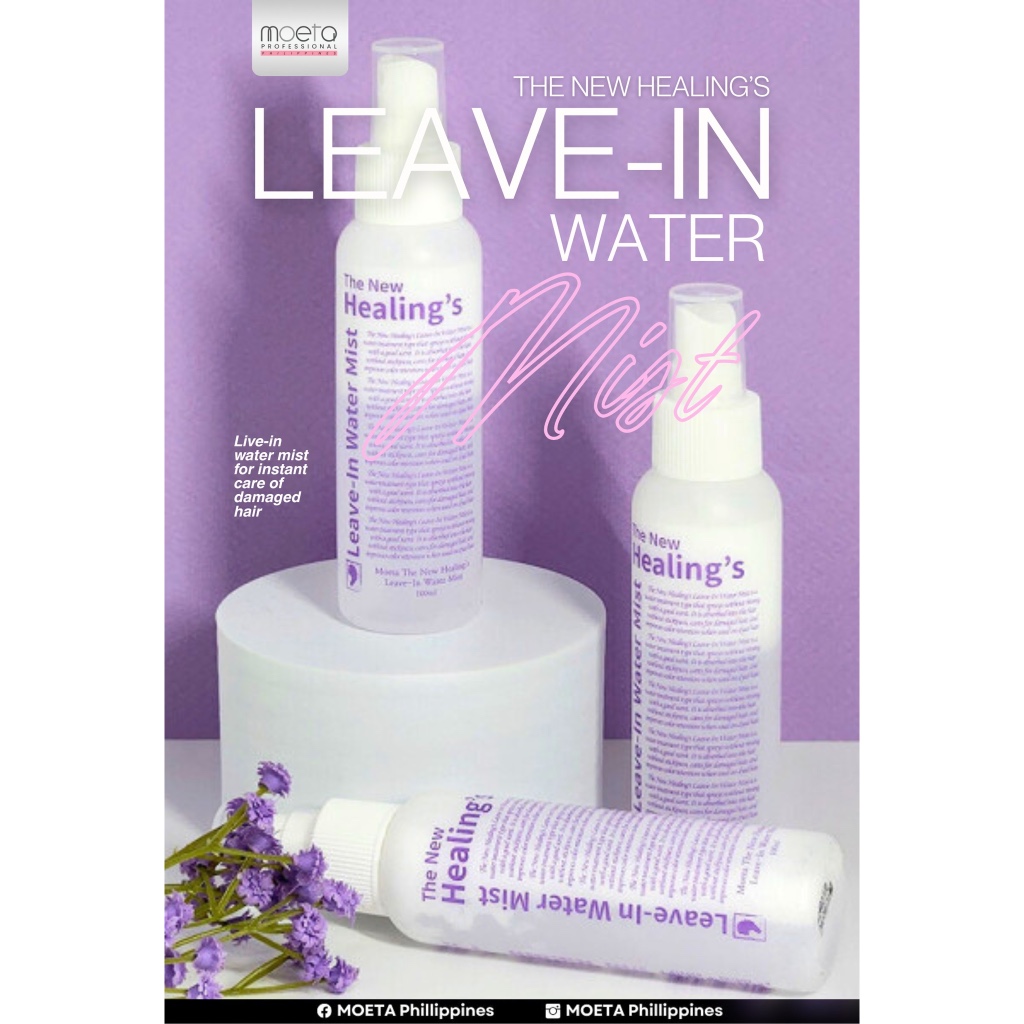 Moeta The New Healing's Leave-In Water Mist 100ml | Shopee Philippines