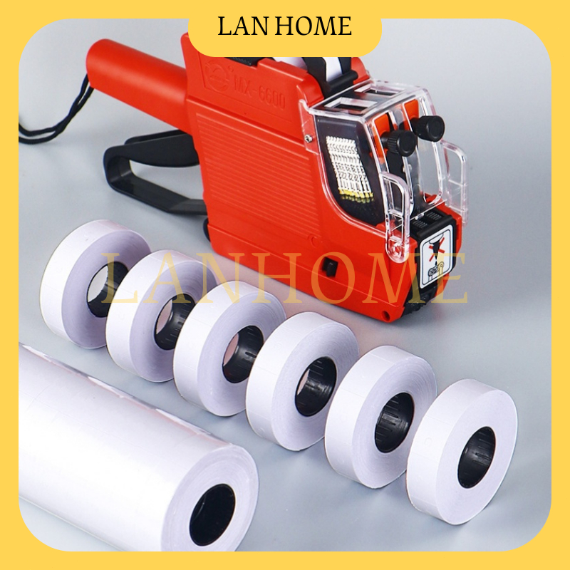 10 Rolls Price Tag Double Line Tag Price Sticker Label 500Pcs/Roll ...