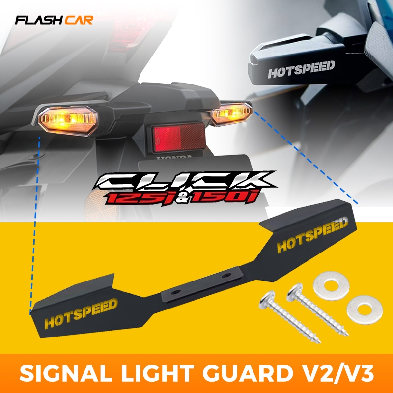 Honda Click V2 Signal Light Guard Protector For Motorcycle Click 125i ...