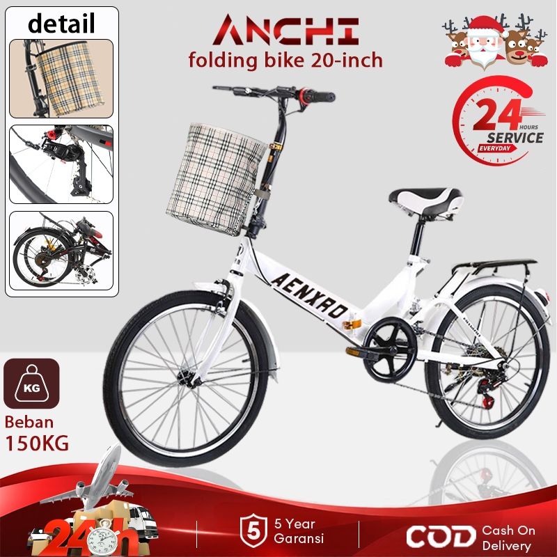AENXRD Japanese folding bike 20-inch bike Urban Adult Bike Children's bike,  unisex bike foldable