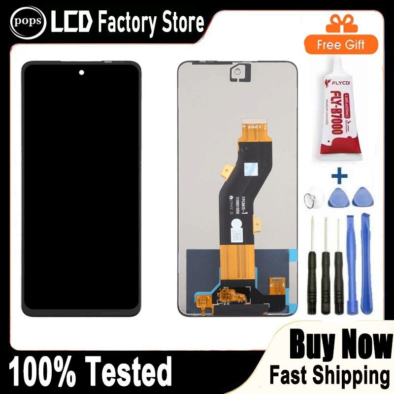 Tecno Spark Go 2 KM4 Spark 40 KM5 HOT60i X6728 POP 10 LCD Touch Screen ...