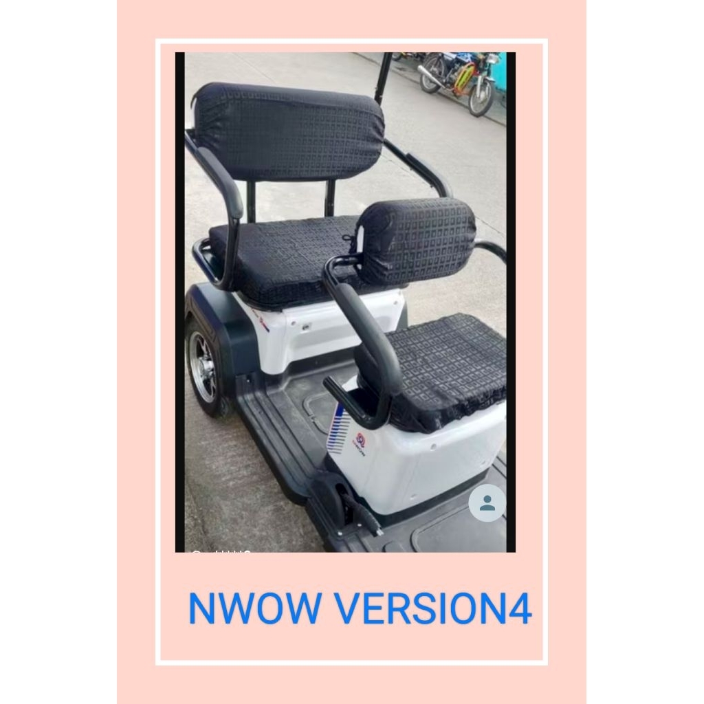 EBIKE NWOW ERVS2 ,OTHER BRAND SEAT& BACKREST COVER 3 WHEELS( no arms ...
