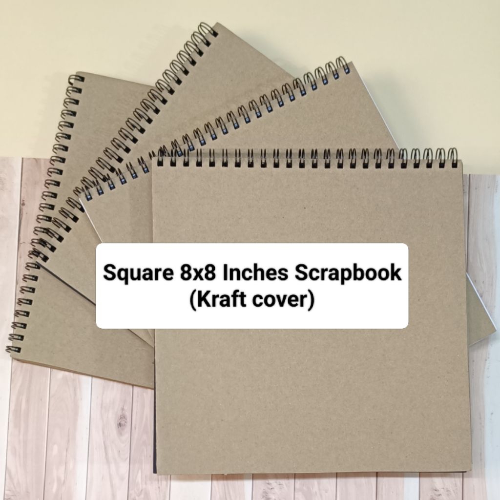 8x8 Inches Blank Spring Scrapbook Journal Book Square Blank Scrapbook ...