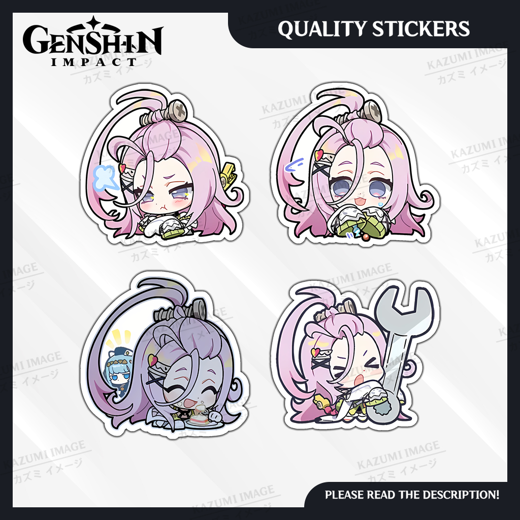 Aino - Genshin Impact Waterproof Emoji Stickers | Shopee Philippines