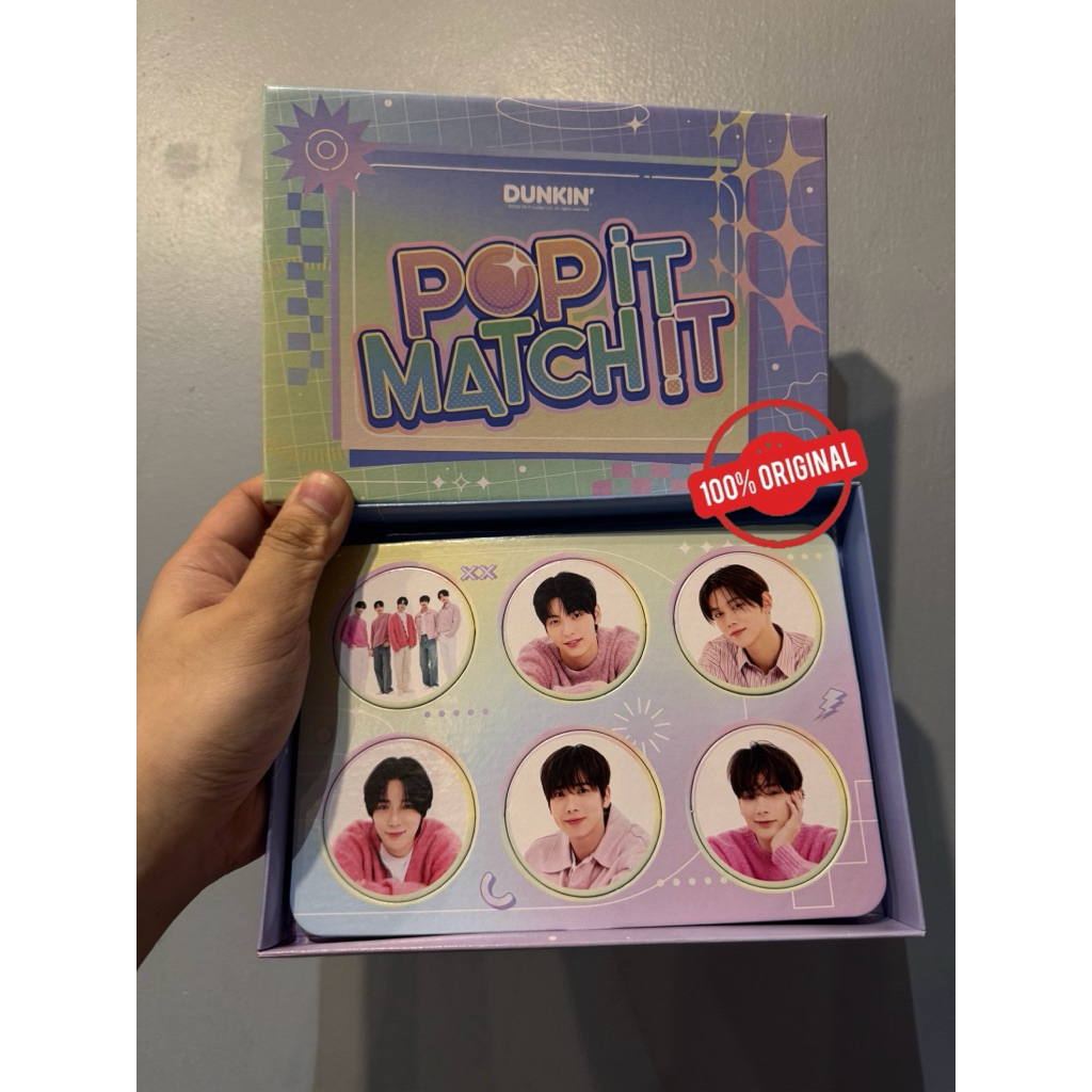 [100% Original] Dunkin x TXT [TXT Pop It, Match It] TXT Merch | Shopee ...
