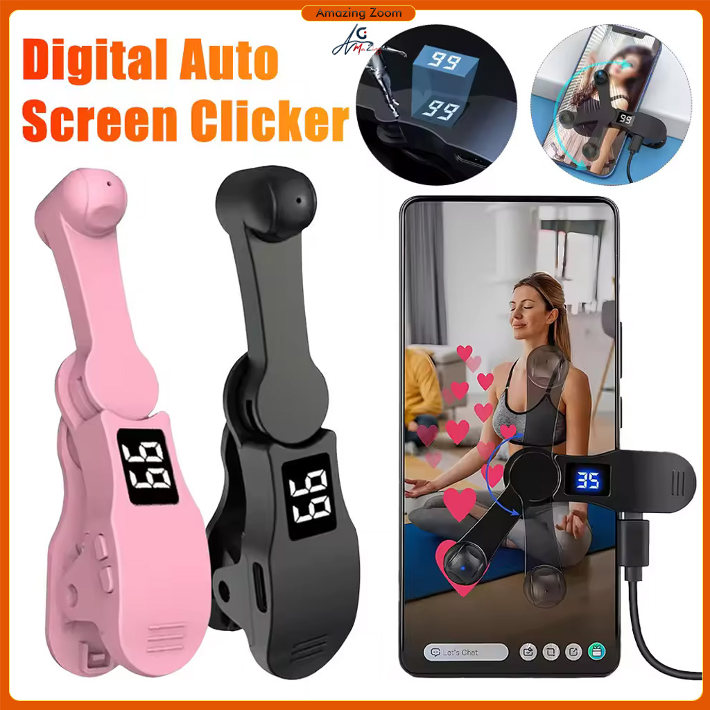 Digital Auto Screen Clicker For Smart Phone Apps Video Live Streaming ...