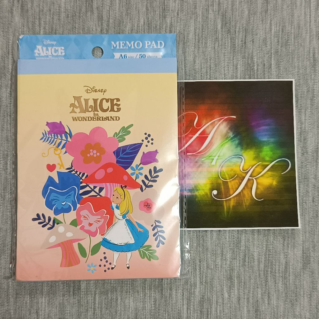 Disney Alice in Wonderland Memo Pad | Shopee Philippines