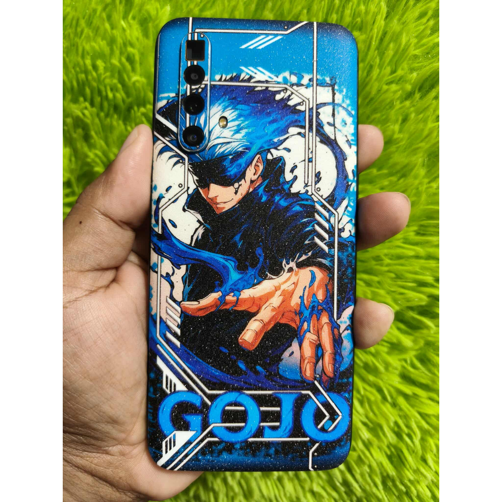 3M JUJUTSU KAISEN GOJO Skin Vinyl Wrap Ervan Decal ( MESSAGE YOUR PHONE ...