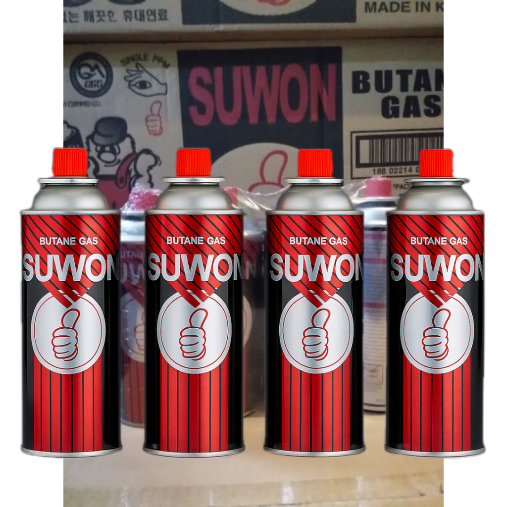 Explosion-Proof Butane Gas Canister SUWAN for Home Camping Portable ...