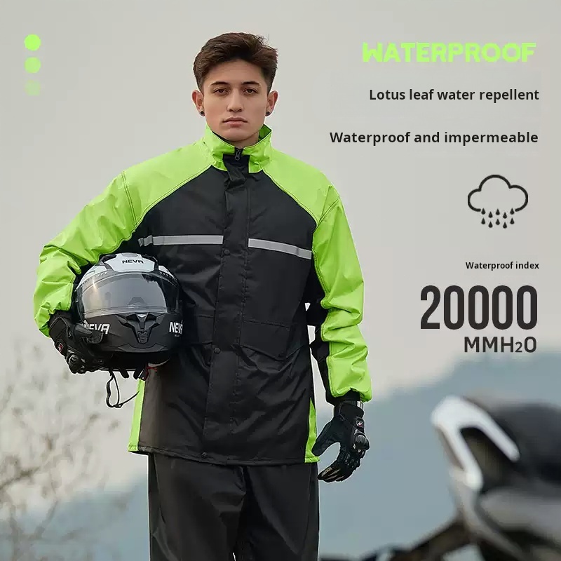 High-Quality Motorcycle Riding Raincoat Suit Latest Fashion Style ...