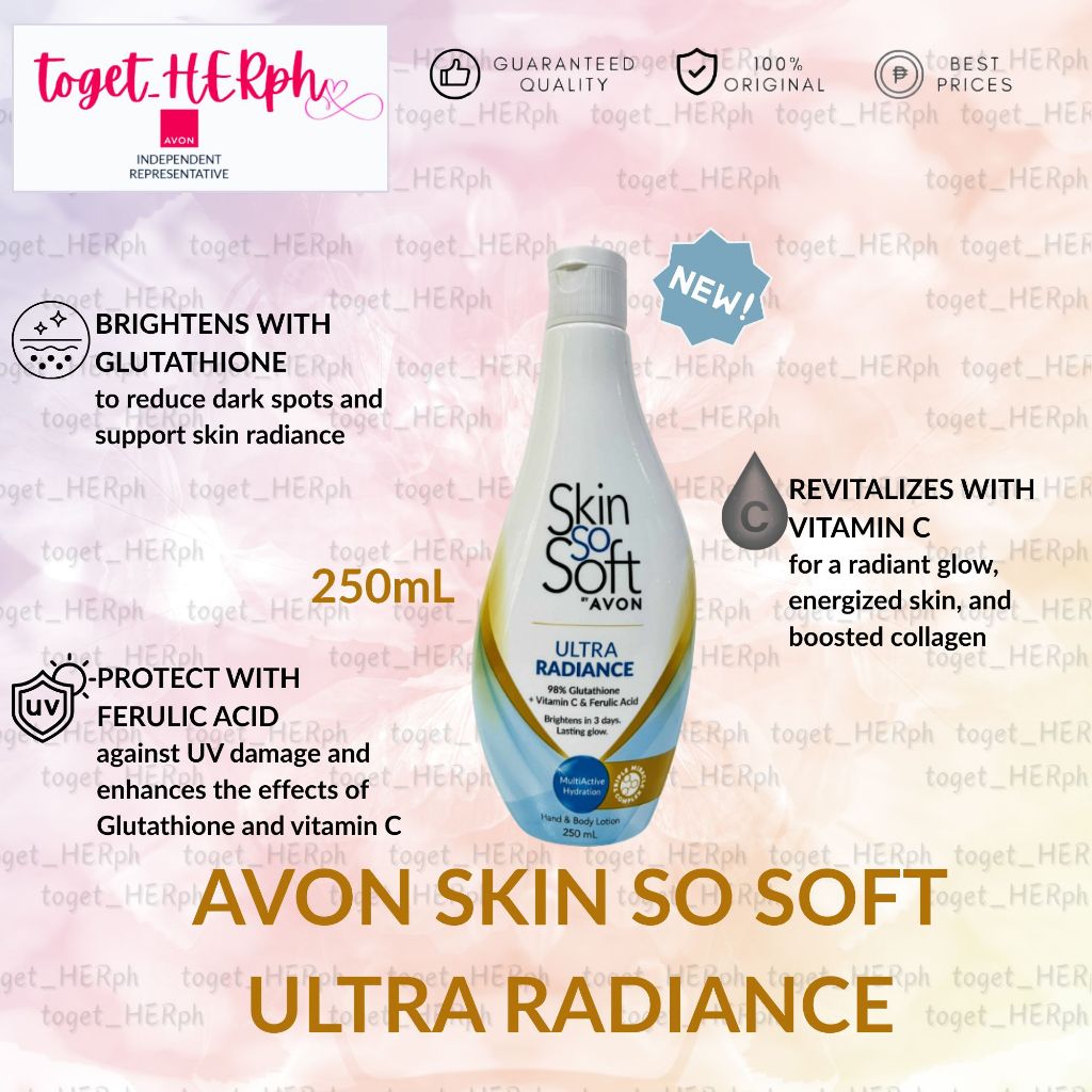 Avon SSS Ultra Radiance Glutathione Hand&Body Lotion 720mL
