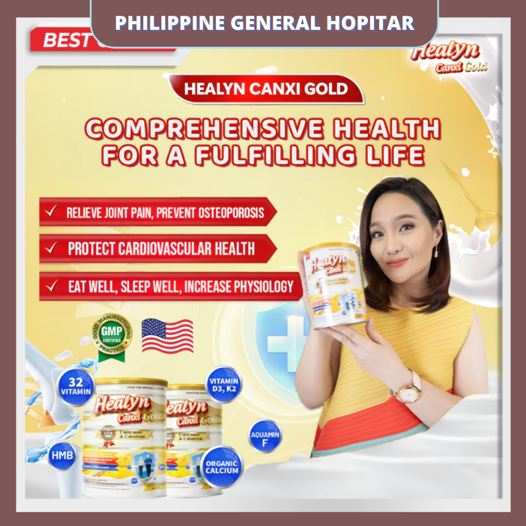 ( Buy 3 get 2 ) Healyn Canxi Gold Milk 400g Prevents Osteoporosis ...