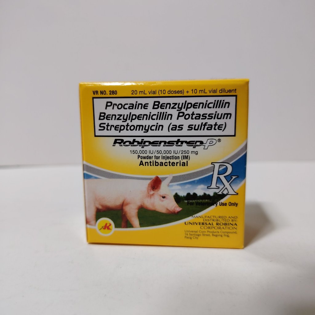 ROBIPENSTREP 20MLX10ML (for veterinary use) | Shopee Philippines