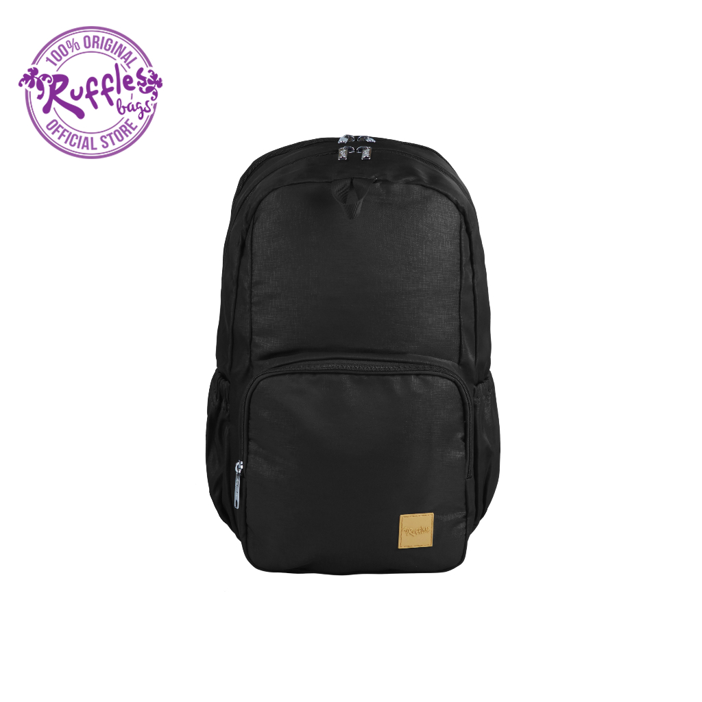 Ruffles Bags Hazel Backpack 18-Inch (Black, Gray, Navy Blue, Pink ...