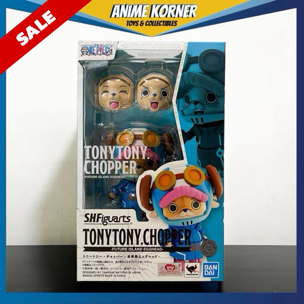 S.H. Figuarts SHF TonyTony Chopper Future Island Egghead Suit Tamashii ...