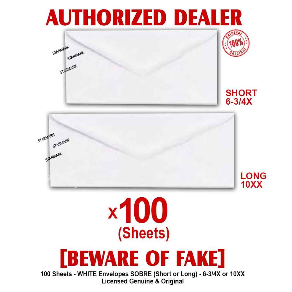 Shop white long envelope for Sale on Shopee Philippines