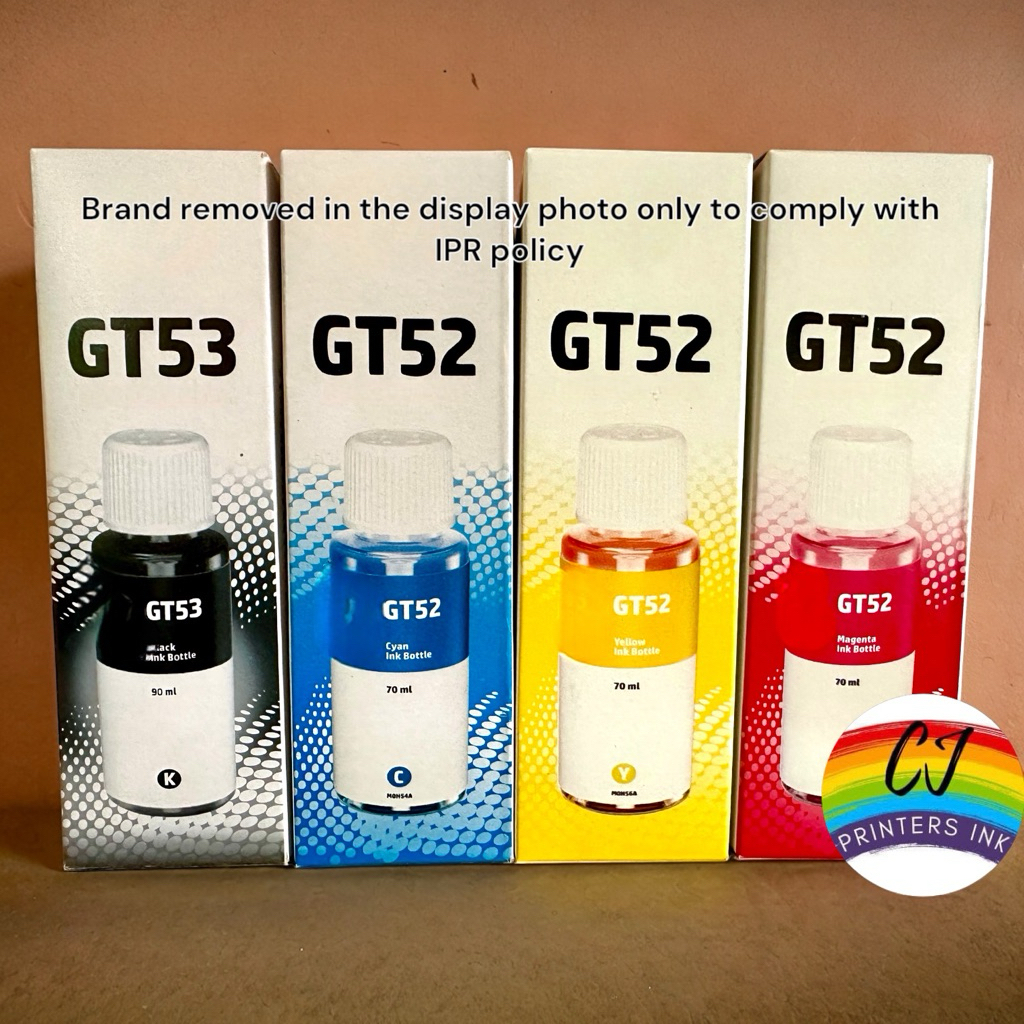 GT53 GT52 ink Set of 4 colors 70ml (Black, Cyan, Yellow, Magenta ...