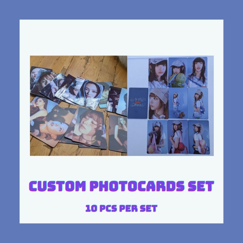 Customized Photocards (10pcs Set) | Shopee Philippines