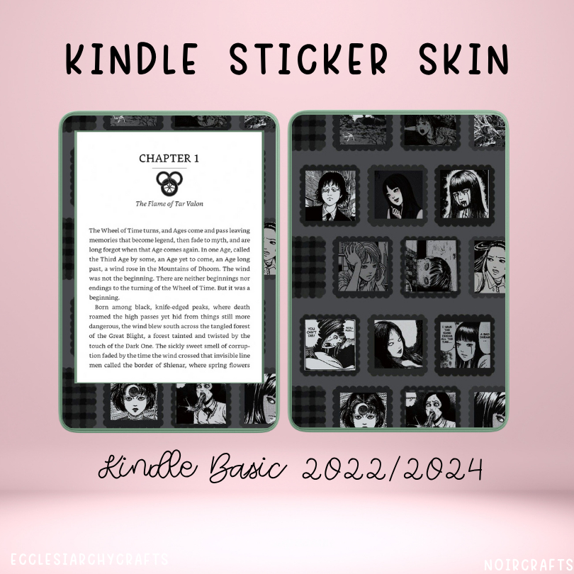 Kindle & Kobo Skins - Premium Vinyl sticker - JUNJI ITO FRAMES - All ...