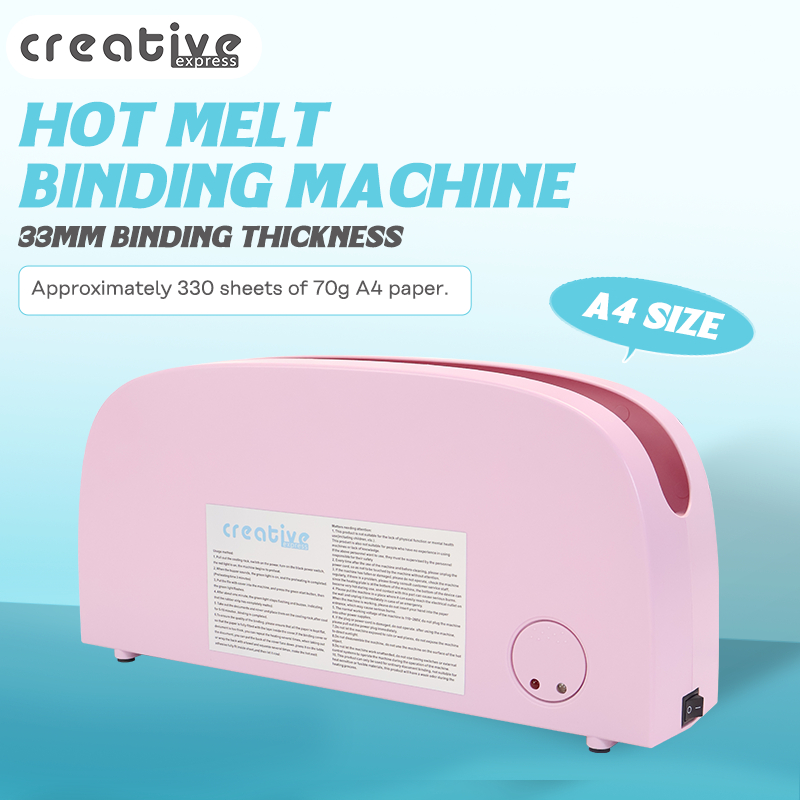 Hot Melt Binding Machine A4 Size Maximum Binding Thickness 33 Mm Easy ...