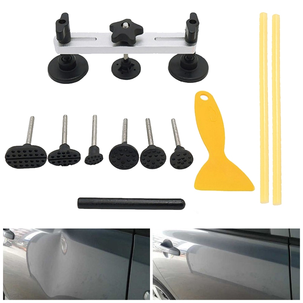 Paintless Dent Repair Tool Kit Bridge Puller PDR Dent Removal Set for ...