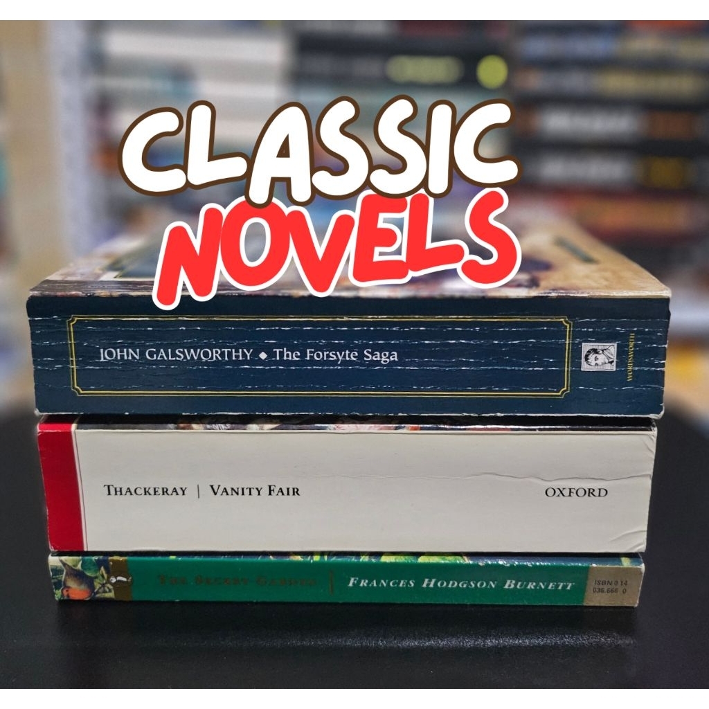 Preloved Normal Size Classic Novels by Various Authors | Shopee Philippines