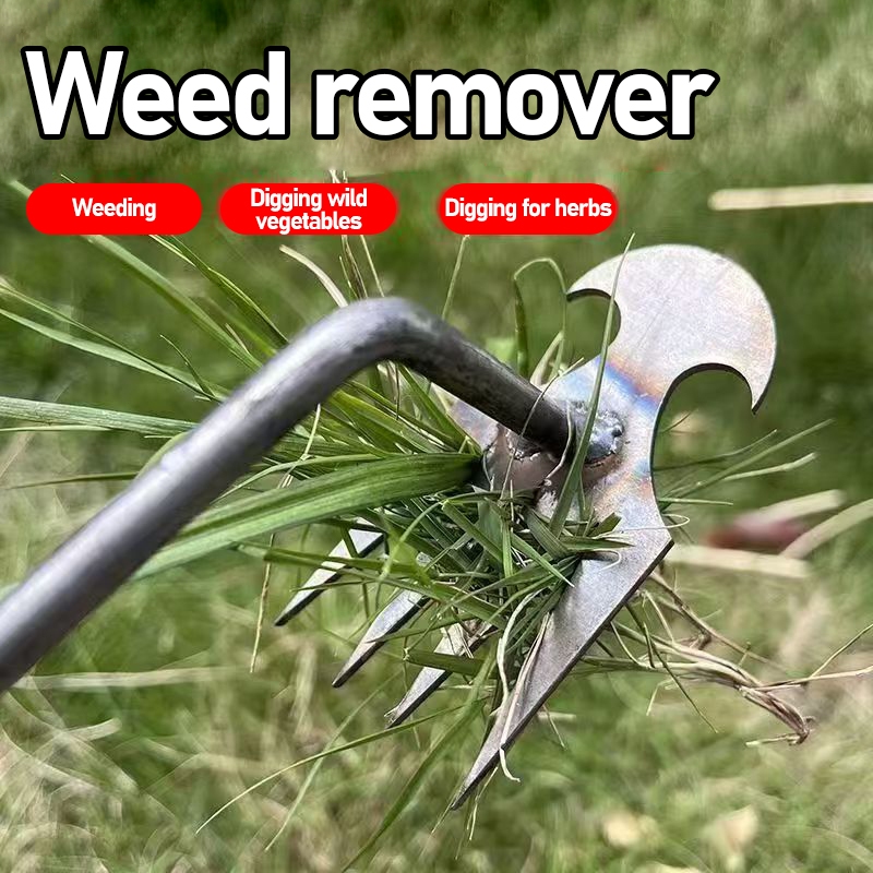Multi-functional weed root removal tool Agricultural root removal rake ...