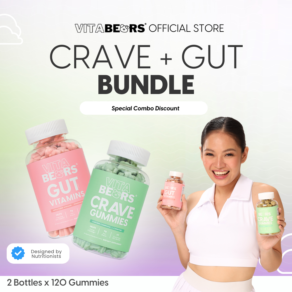 Crave + Gut — Appetite Suppressant, L Carnitine, Apple Cider Vinegar ...
