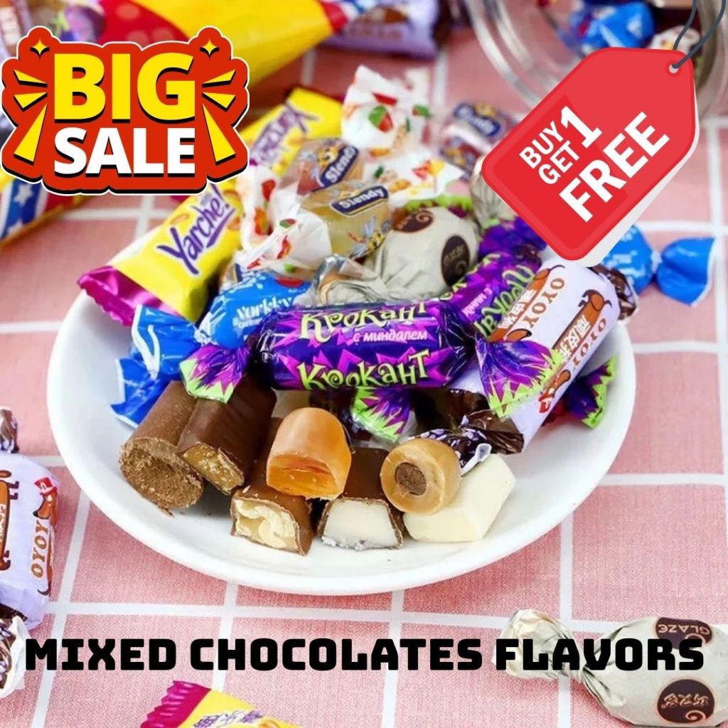 Russian Chocolate Mixed Fructose Candy 250G - CHOCOLATE CANDY NA MAY ...