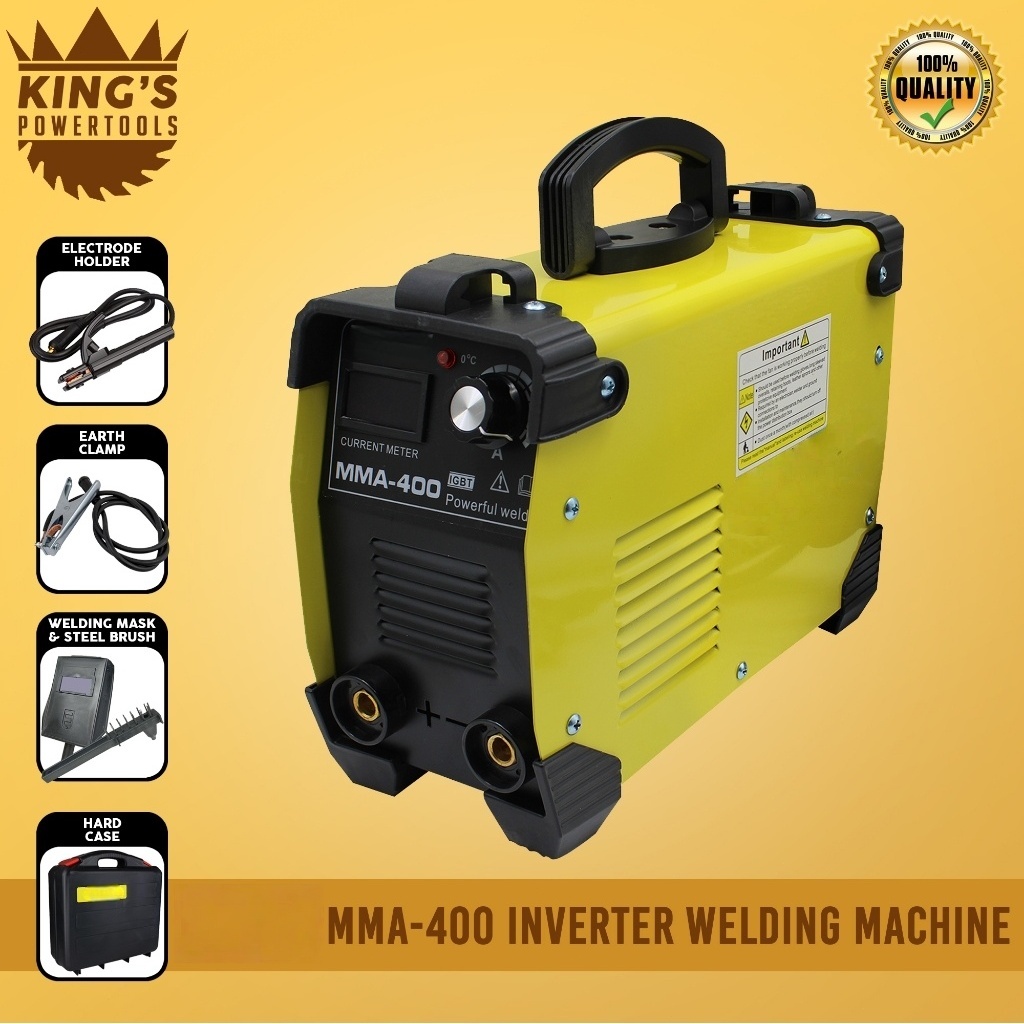 DW MMA-400 DC Inverter ARC Welding Machine (Case) | Shopee Philippines