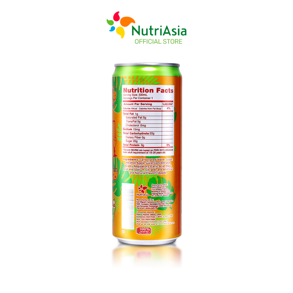 Locally Buzz'd Apple Flavor 330ml Bundle of 8 | Shopee Philippines