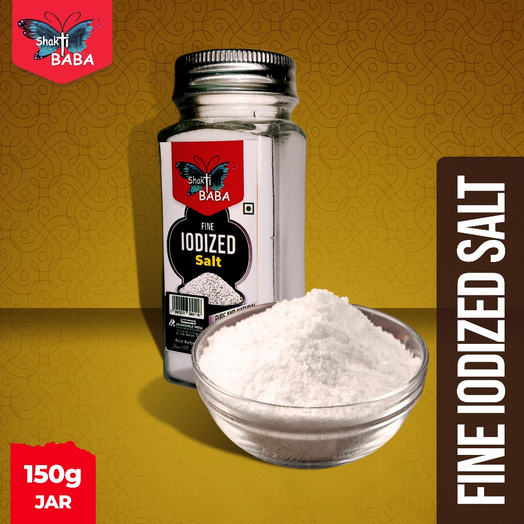 Fine Iodized Salt 150g Square Bottle | Shopee Philippines