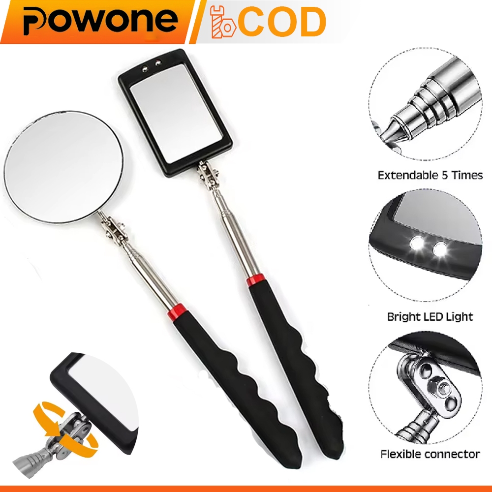360 degree elescopc Inspection Mirror / Extending Car Angle Pen ...