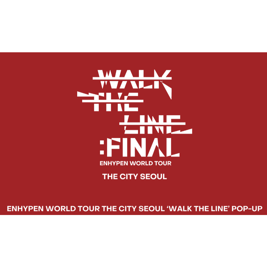 [PRE ORDER] ENHYPEN WORLD TOUR 'WALK THE LINE' : FINAL OFFICIAL ...